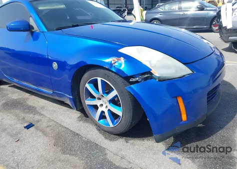 2004 Nissan 350Z z USA, uszkodzony, nr VIN JN1AZ34D34T150619